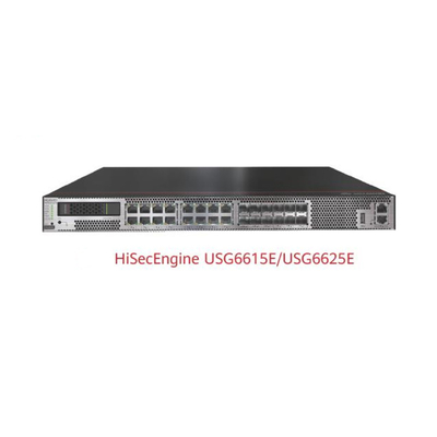 HUA WEI AI Based Firewall USG6615E 16*GE RJ45 6*GE SFP 6*10GE SFP + 1 AC Power Supply