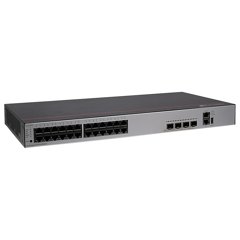Hua wei CloudEngine S5735 - L24P4S - A 24 Port GE POE Downlink Switch 4 GE SFP Uplink
