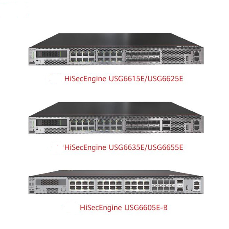 HUA WEI USG6610E HiSecEngine AI Firewall 12 GE RJ45 8GE SFP 4 10GE SFP+