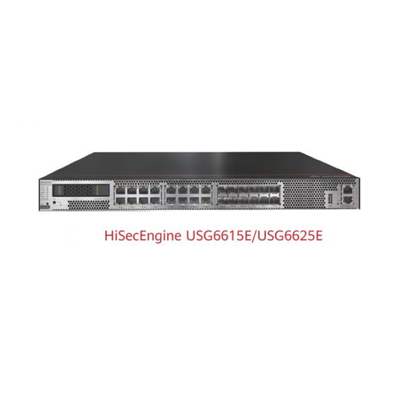 HUA WEI AI Based Firewall USG6615E 16*GE RJ45 6*GE SFP 6*10GE SFP + 1 AC Power Supply