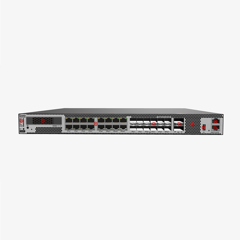 HUA WEI AI Based Firewall USG6615E 16*GE RJ45 6*GE SFP 6*10GE SFP + 1 AC Power Supply