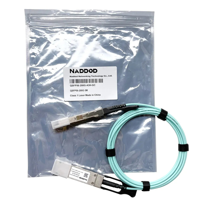 Infiniband HDR Splitter Active Optical Cable 5m QSFP56 200g To 2x100g Q2Q56-200G-A5H-GC Compatible