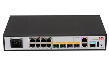 H3C MSR1008 Router Enterprise 2*10GE SFP+ 2*GE Combo 8*GE RJ45